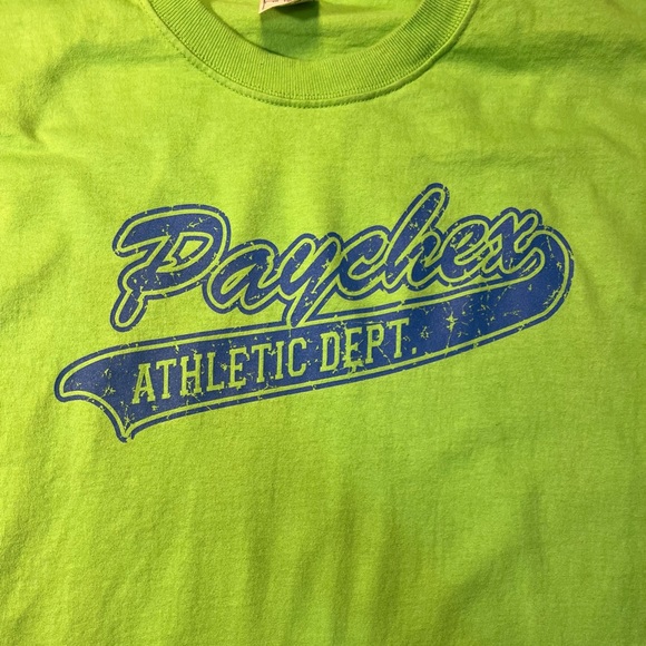 PAYCHEX ATHLETIC DEPT VINTAGE T SHIRT - Picture 3 of 4